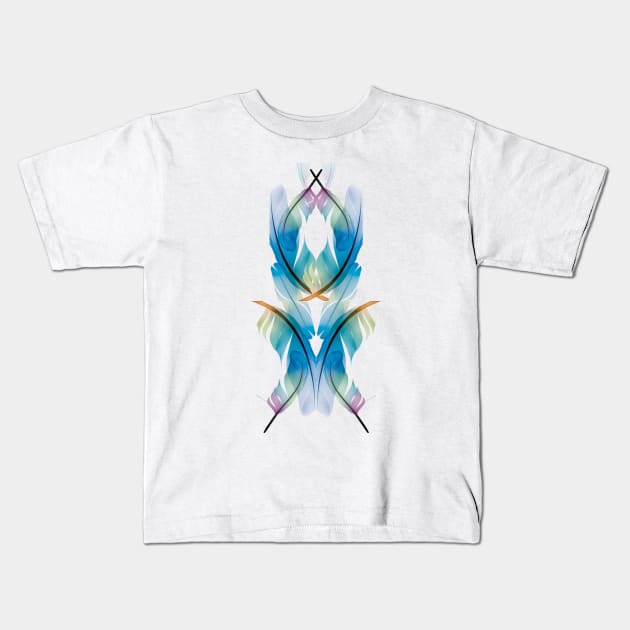 Lite as a Feather Kids T-Shirt by Sailfaster Designs